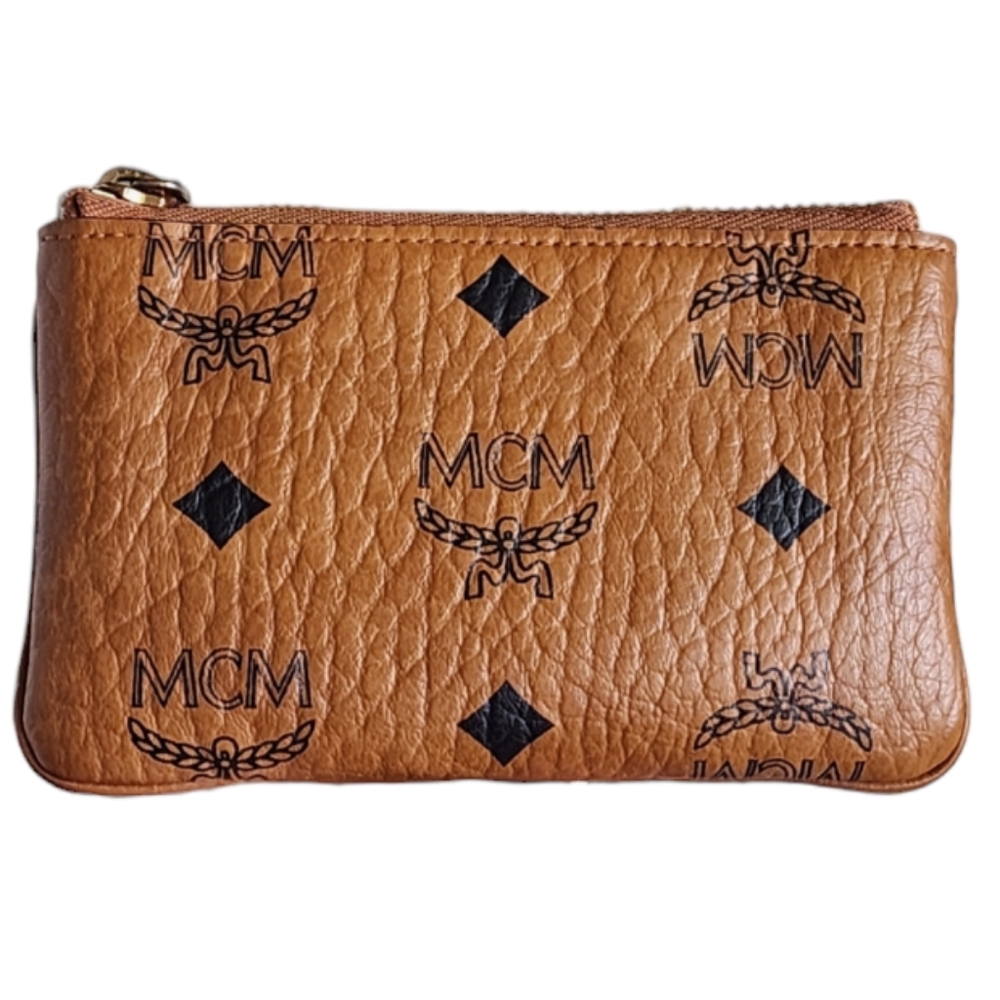 ✨️MCM MONOGRAM KEY POUCH IN VISETOS - Picture 2 of 15